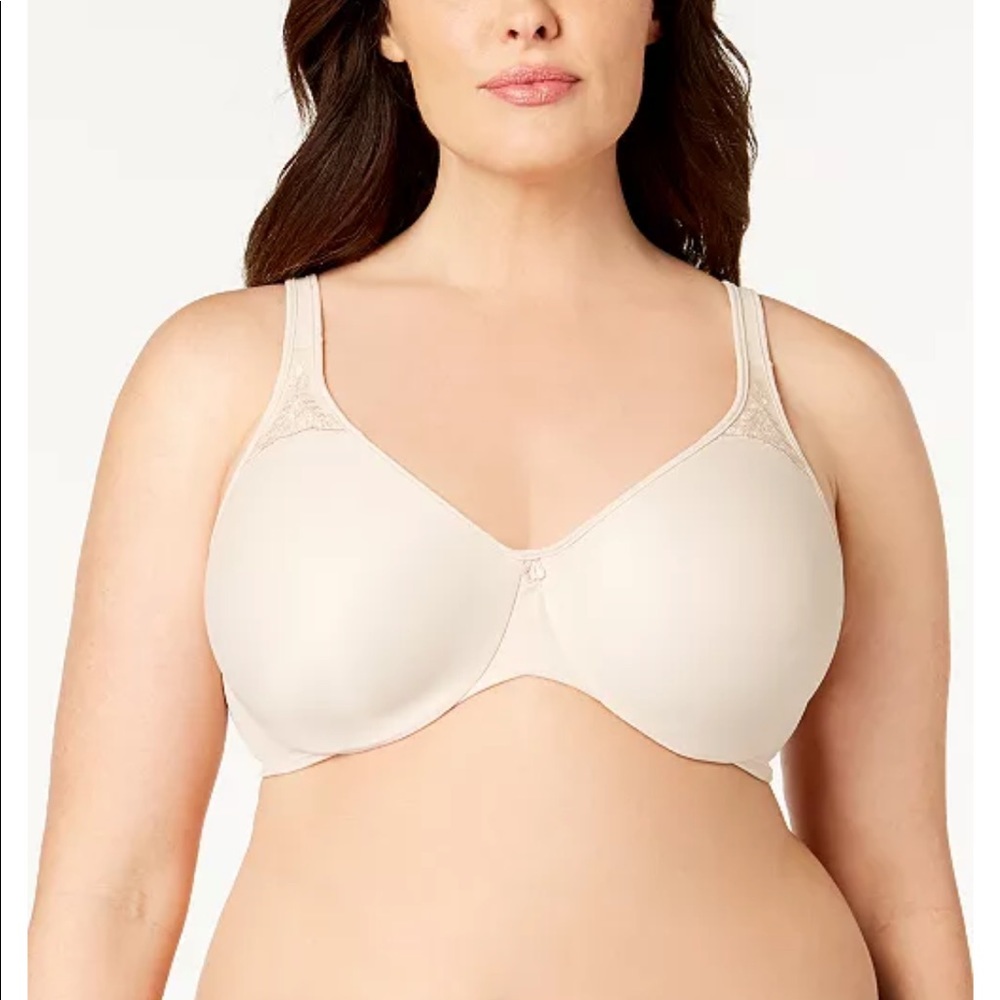🆕 Bali 40DD Nude Passion for Comfort Seamless Underwire Minimizer Bra NWT!